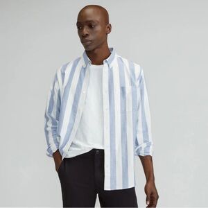 Everlanes Classic Oxford Button Down Shirt organic cotton Sz small